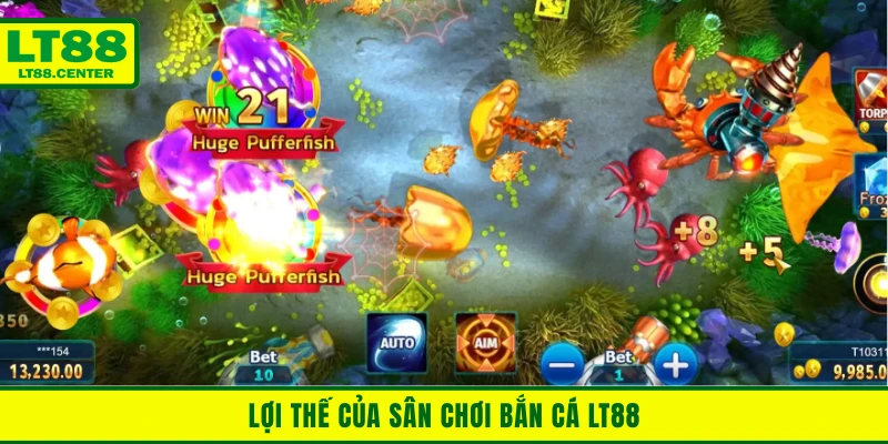 Lợi thế của sân chơi bắn cá Lt88