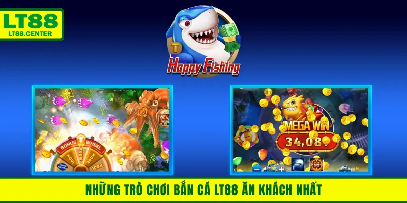 Những trò chơi bắn cá Lt88 ăn khách nhất