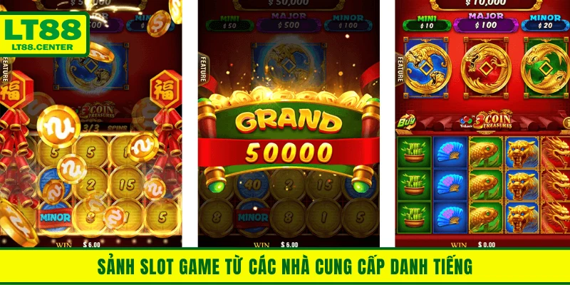 Trải nghiệm sảnh slot game từ các nhà cung cấp danh tiếng