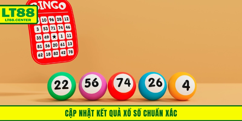 Cập nhật kết quả xổ số theo real time, chuẩn xác